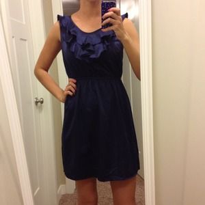 Navy blue dress
