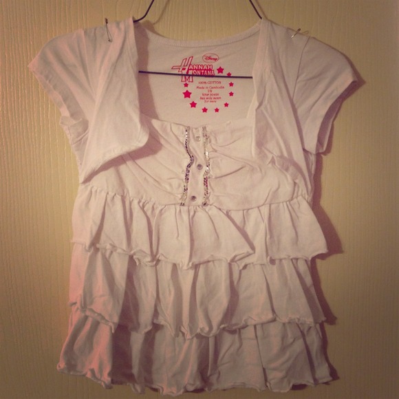 Girls white shirt