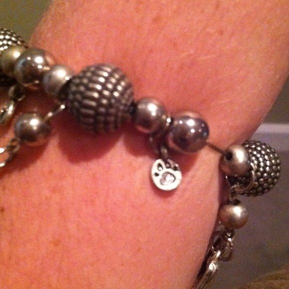 Silver dog charm bracelet! - Picture 3 of 3