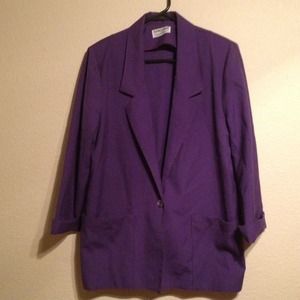 60% OFF! Royal Purple Blazer