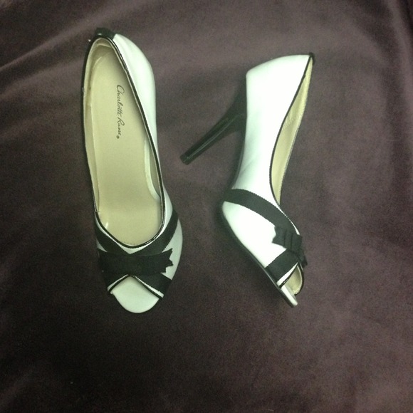 Brand new patent leather heels