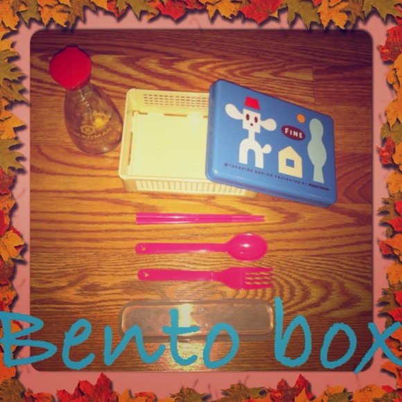 🍓🍓Lunch box set 🍓🍓anime letter , fan,etc