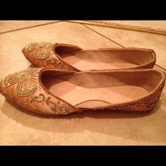 Urban Oufitters Peach Flats