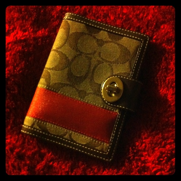 COACH Signature C Stripe Day Planner