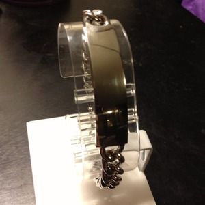 Mans 8in" ELCO Sterling Silver ID Link