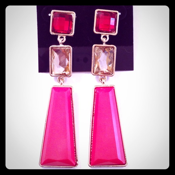 ✨Pink Glam Earrings✨