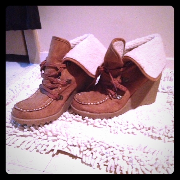 Tan Booties