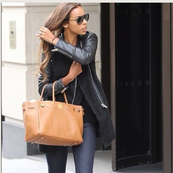 ⛔sold ⛔ Leather Sleeve Coat