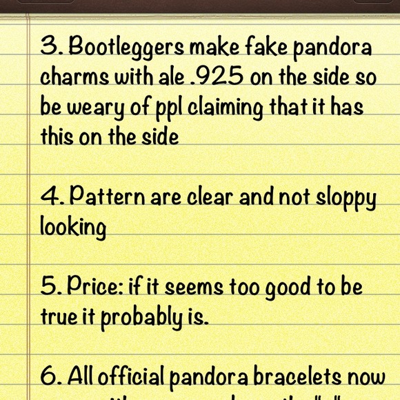 How to tell if you're about to buy real pandora - Picture 2 of 3