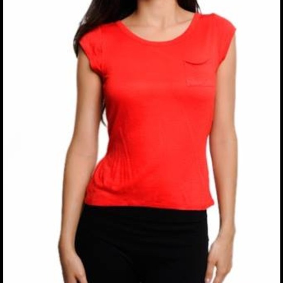 Backless Burnout Tee - Picture 2 of 4