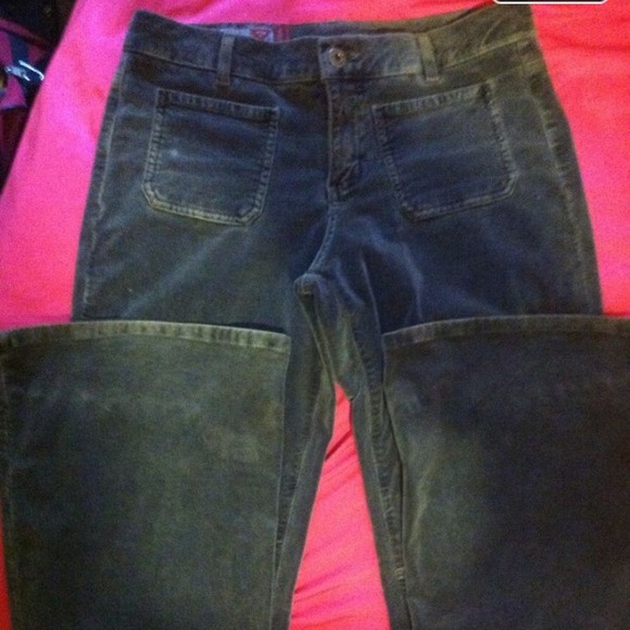 2 for 1 Deal! Guess Stretch Denim/Velour Pants s28