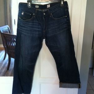 AG tomboy crop jeans size 31