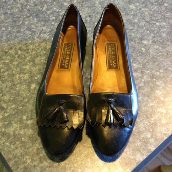 Cole-Haan black loafers