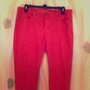 3/4 length LC Lauren Conrad four pocket jeans