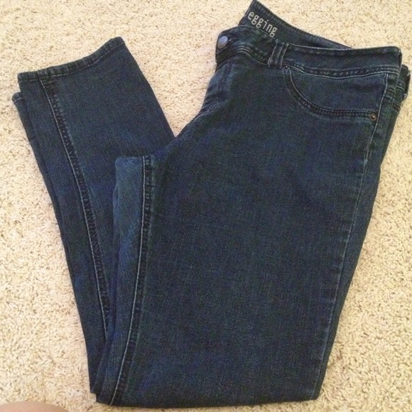 🚫Sold🚫Dark wash skinny jeggings