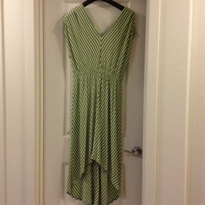 Massimo high low chevron dress! Worn only once!!