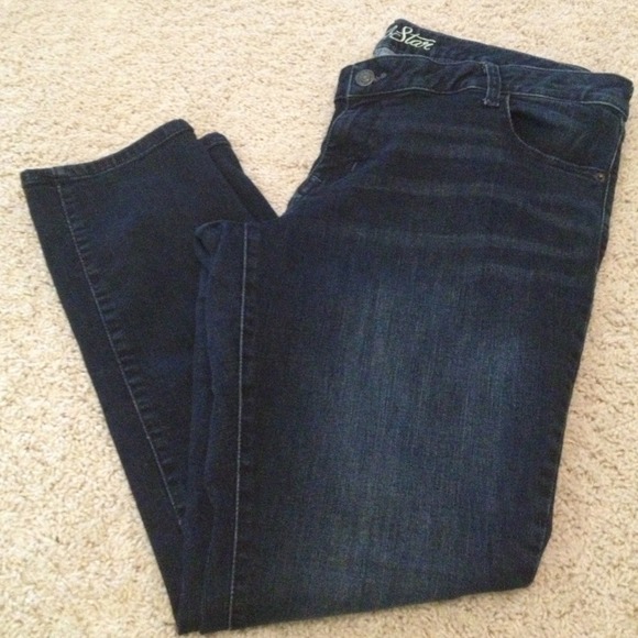 🚫Sold🚫Dark wash skinny jeans