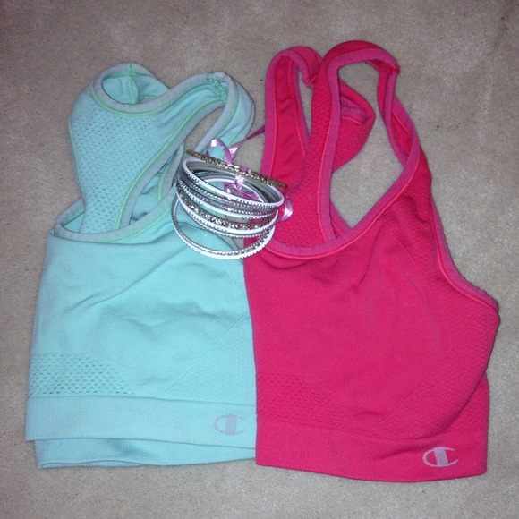 2 Sport Bras and Set of Bangles