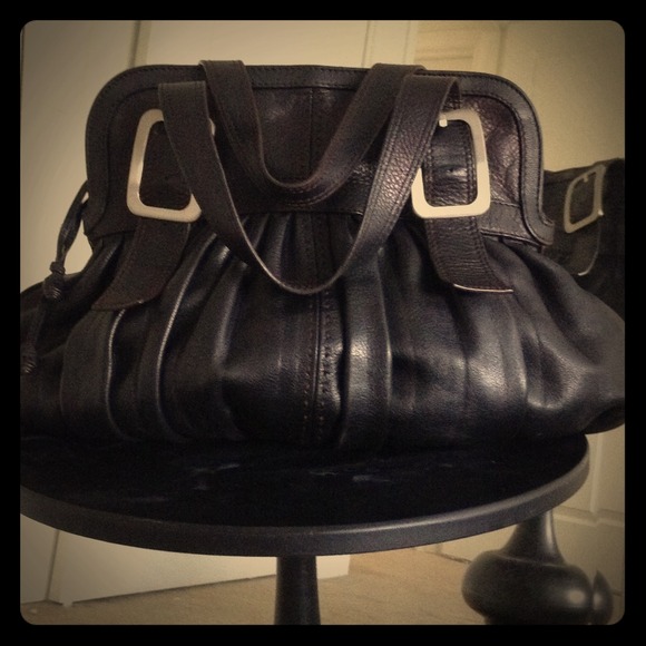 Cole Haan leather satchel in perfect condition!
