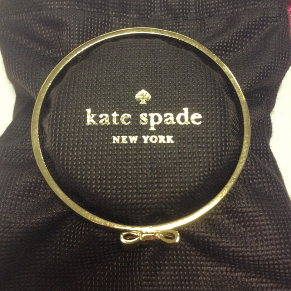 SOLD - Kate Spade Bangle Bow Bracelet - Picture 2 of 3