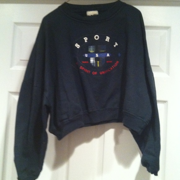 Crop sweatshirt