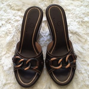 Cole Haan brown wedge Size 6 1/2