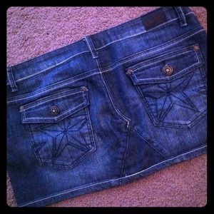 Bundle SoCal Jean Skirt & fox hat