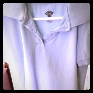A Dickies Lt Blue Polo DISCOUNTS💰BUNDLES.TRADES