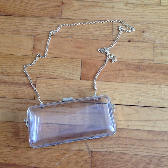 Perspex minauderie/clutch