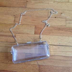 Perspex minauderie/clutch