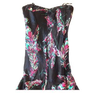 Nine West Satin Feather Dress