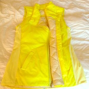 Reversible vest! For someone with a long torso!