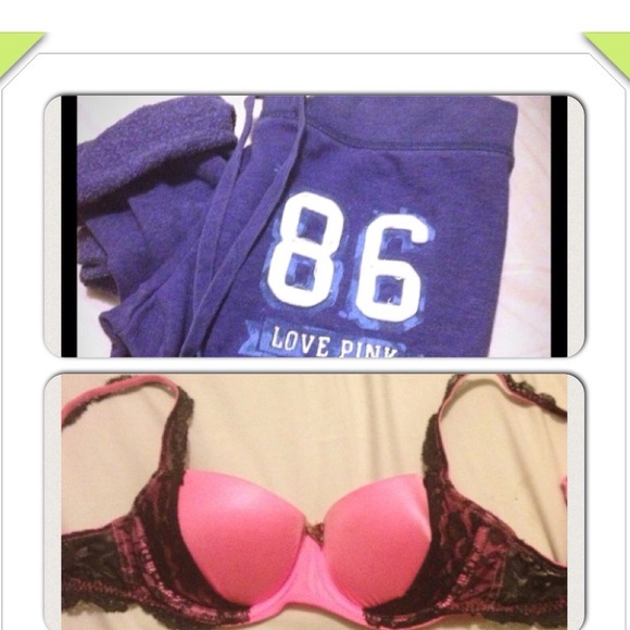 Sweats and bra bundle