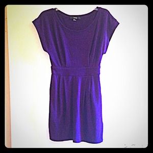 Purple forever 21 sweater dress