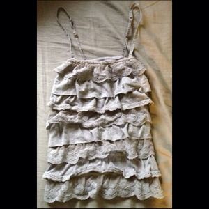 Hollister ruffle top