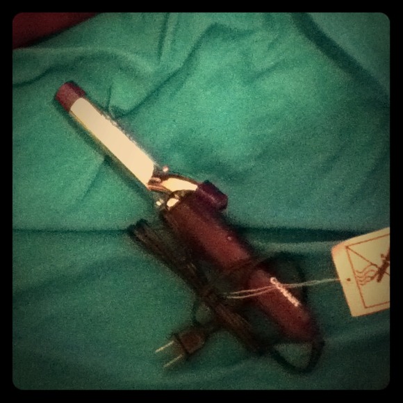 Purple conair curling iron