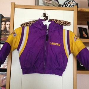 Toddlers lakers jacket