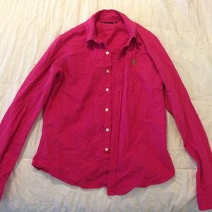 Ralph Lauren Hot Pink Polo