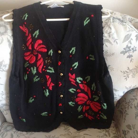 Christmas sweater vest