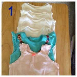 Baby girl 6 month onesies