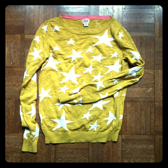 Yellow Stars Sweater