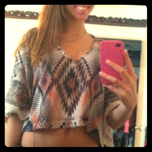 🚫ON HOLD🚫 Vintage/Indian printed top