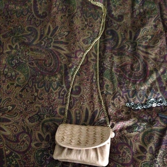 Small tan purse