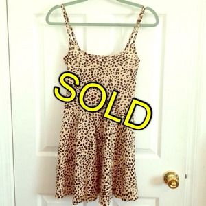 H&M Cheetah Dress