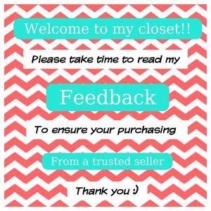 Feedback! & Welcome to my closet❕🌸☺