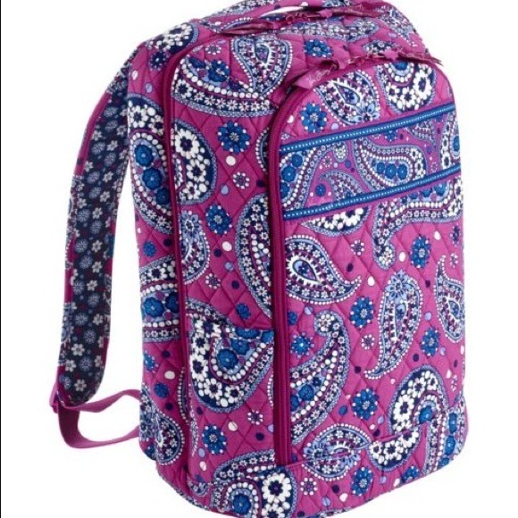 Vera Bradley Boysenberry laptop backpack