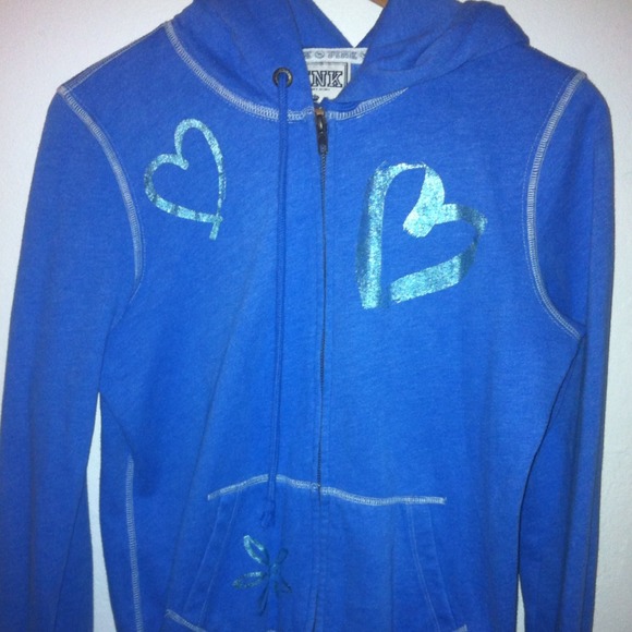 Victoria's Secret blue hoodie