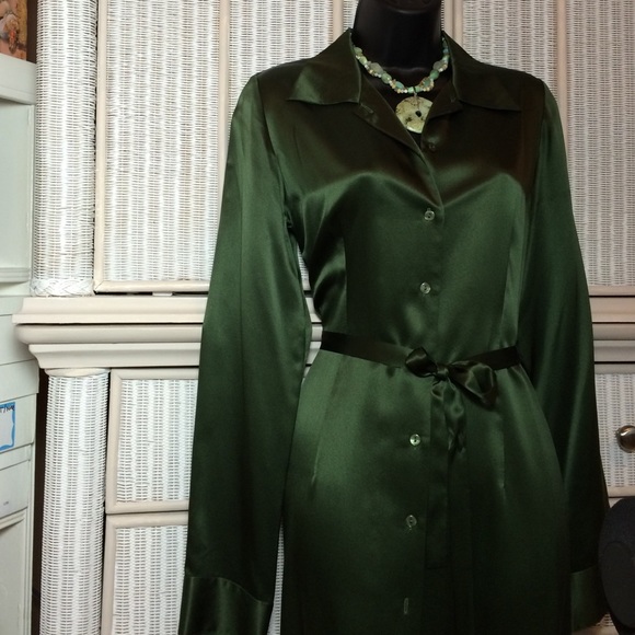 100% silk dress