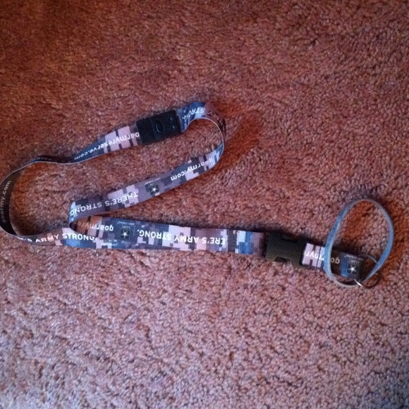 Army strong lanyard