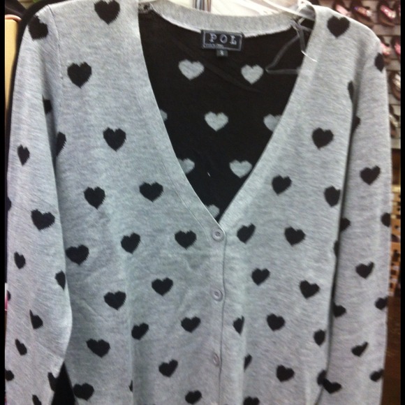 Hearts cardigan